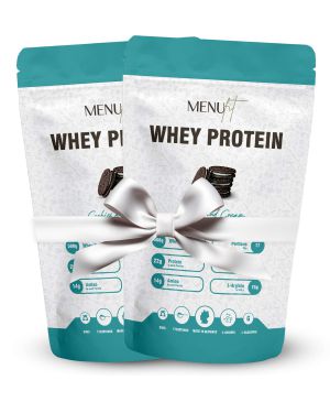 Protein Powder Cookies & Cream Flavor 1000g (2x500g)