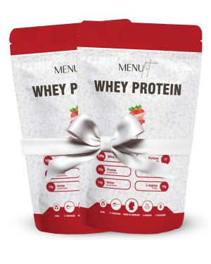 Protein Powder Strawberry Flavor 1000g (2x500g)